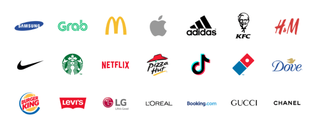 Popular Brands of the world in 2024