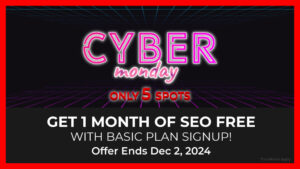 Cyber Monday Offer 2024