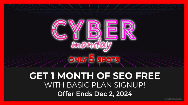 Cyber Monday Offer 2024